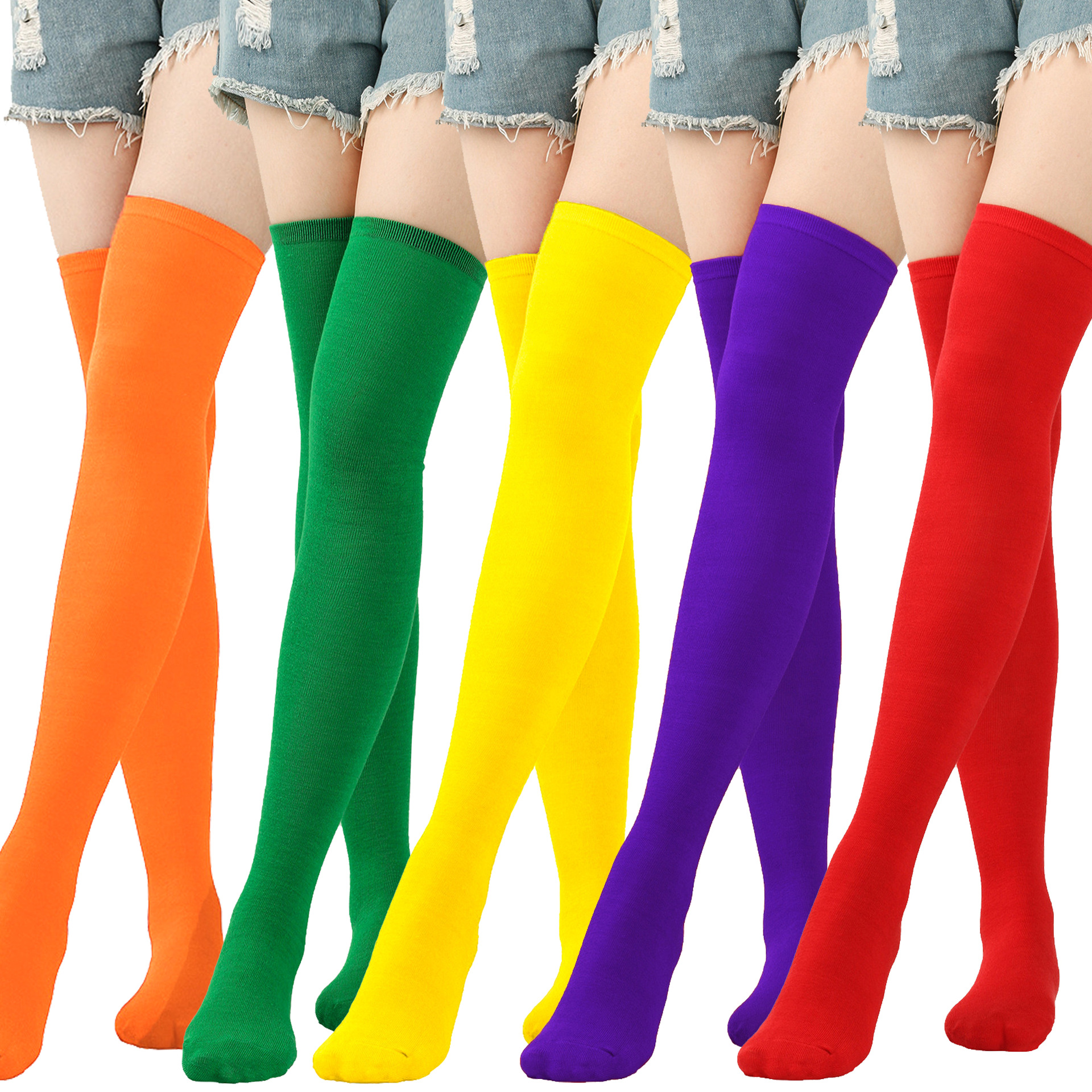 Christmas Stocking Hanging - Christmas Stockings Over Knee Long High