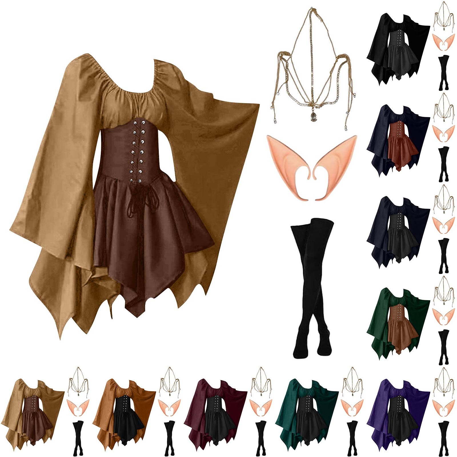 Halloween Cosplay Palace Victo - Elf Costume Christmas recensie en prijs
