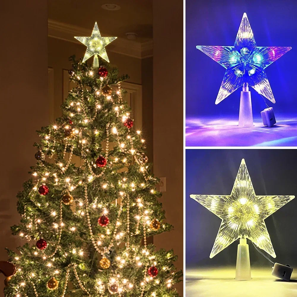 15CM LED Christmas Tree Orname - Star Tree Topper recensie en prijs