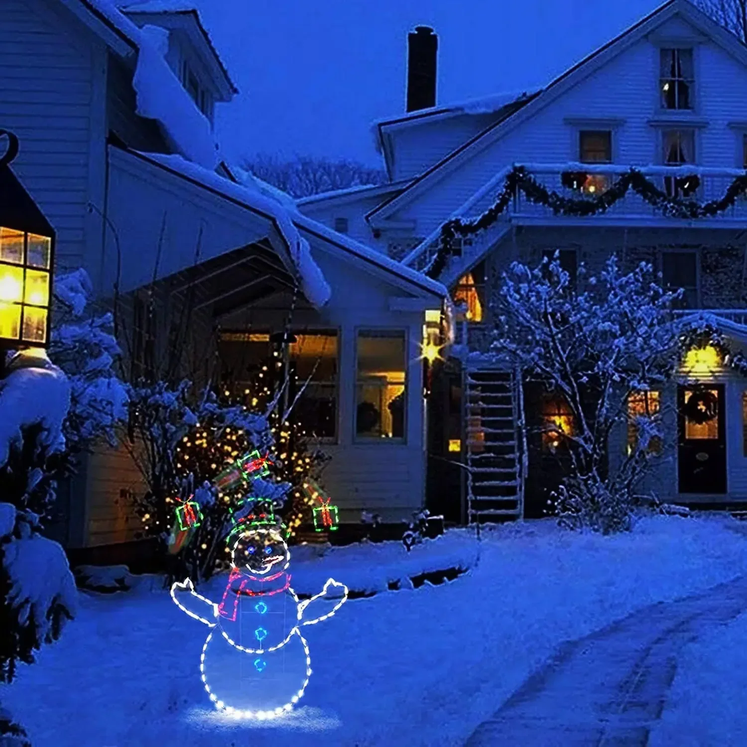 Animated Snowball Light LED Gl - Christmas Lights Outdoor recensie en prijs