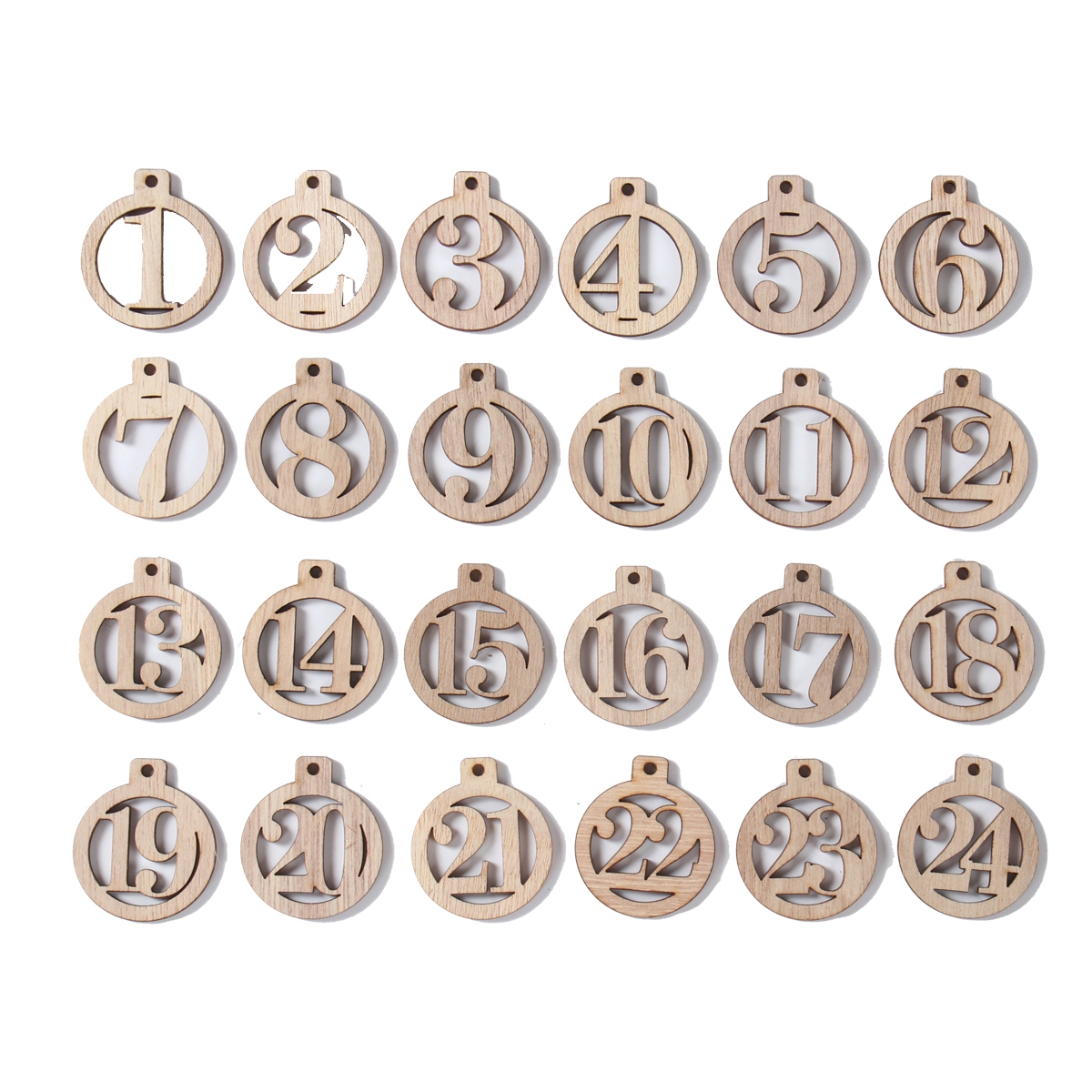 Number 1-25 Digital Wooden Chr - Advent Calendar Gift recensie en prijs