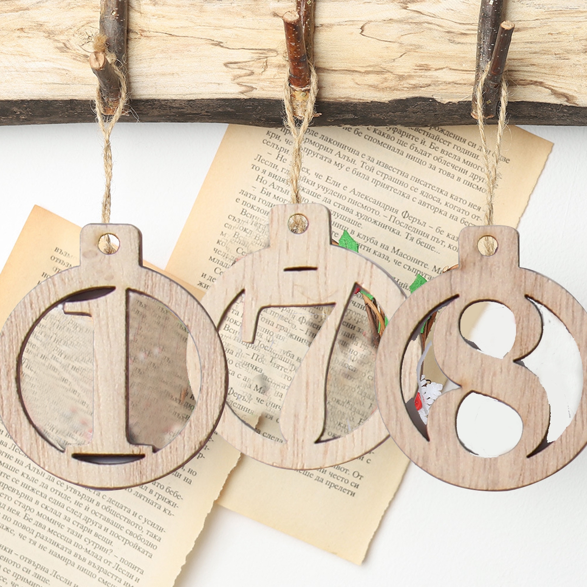 Number 1-25 Digital Wooden Chr - Advent Calendar Gift recensie en prijs