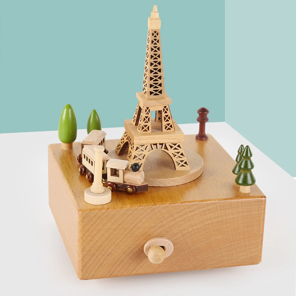 Wooden Carousel Music Box Orna - Snow Globe Musical recensie en prijs