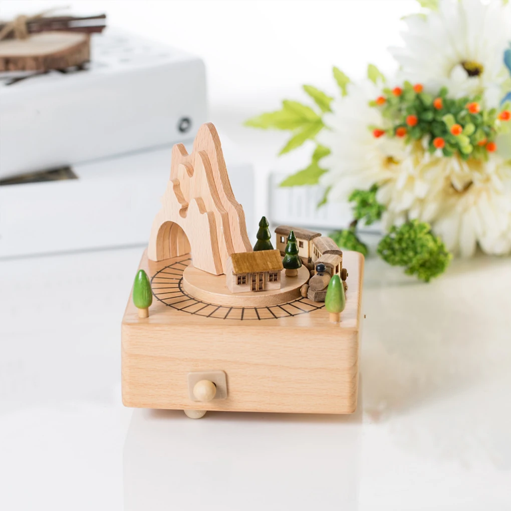 Wooden Carousel Music Box Orna - Snow Globe Musical recensie en prijs