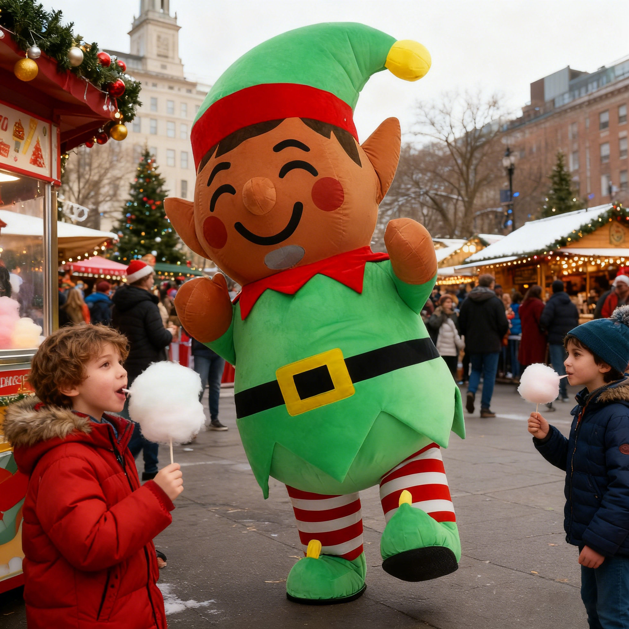 Inflatable Christmas Elf Plush - Elf Costume Christmas recensie en prijs