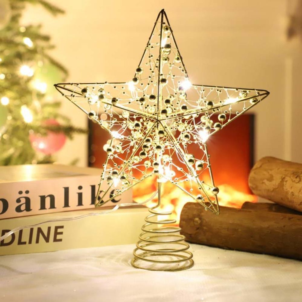 Gold/Silver LED Christmas Tree - Star Tree Topper recensie en prijs