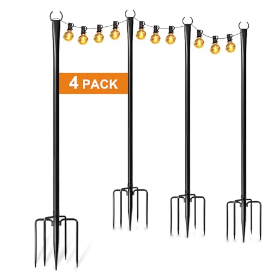 String Light Poles for Outside - Christmas Lights Outdoor recensie en prijs