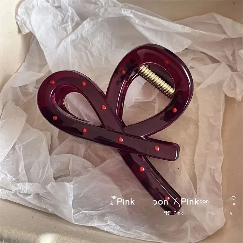 2Pcs Women Vintage Red Polka D - Ribbon Bow Gift recensie en prijs