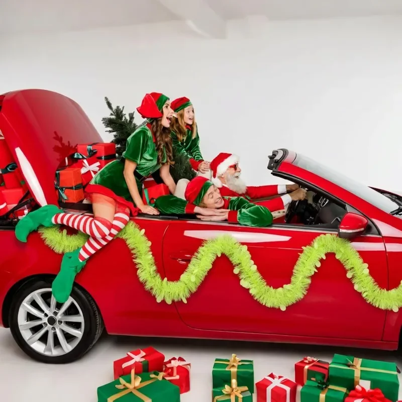 2M Length Christmas Tinsel Gar - Tinsel Garland Decoration recensie en prijs