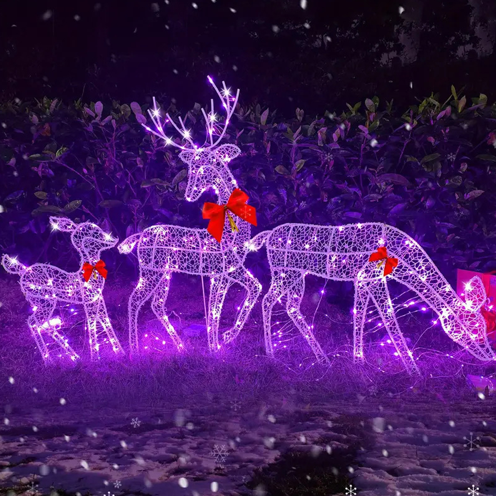2D Lighted Reindeer Christmas  - Christmas Lights Outdoor recensie en prijs