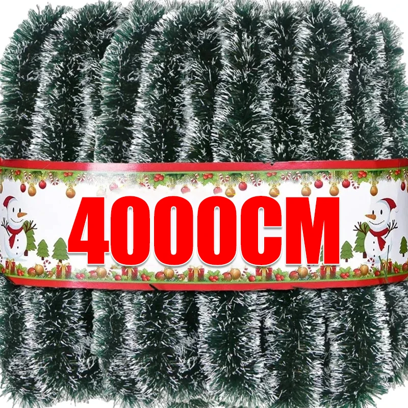 2/40m Christmas Tinsel Ribbons - Tinsel Garland Decoration recensie en prijs