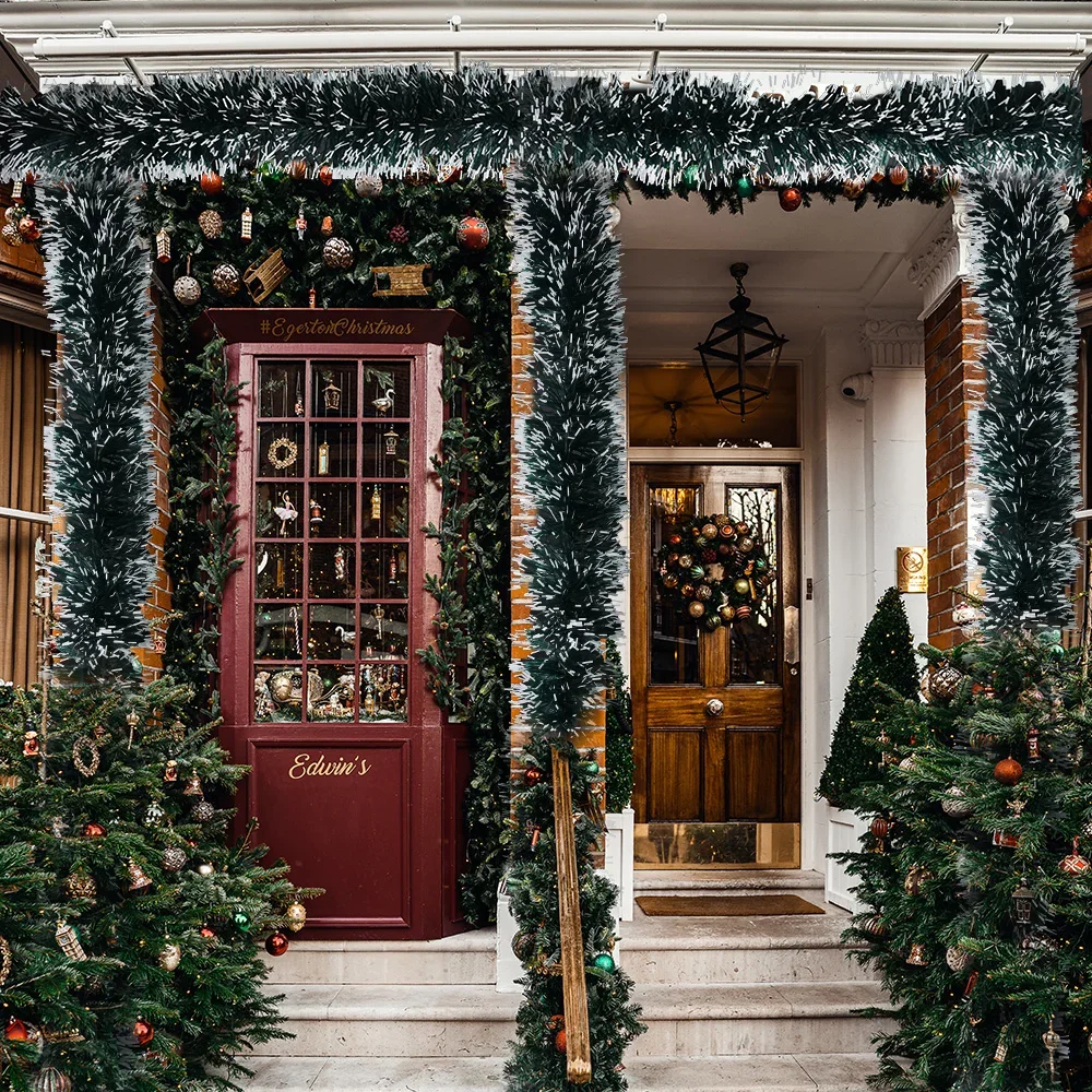 2/40m Christmas Tinsel Ribbons - Tinsel Garland Decoration recensie en prijs