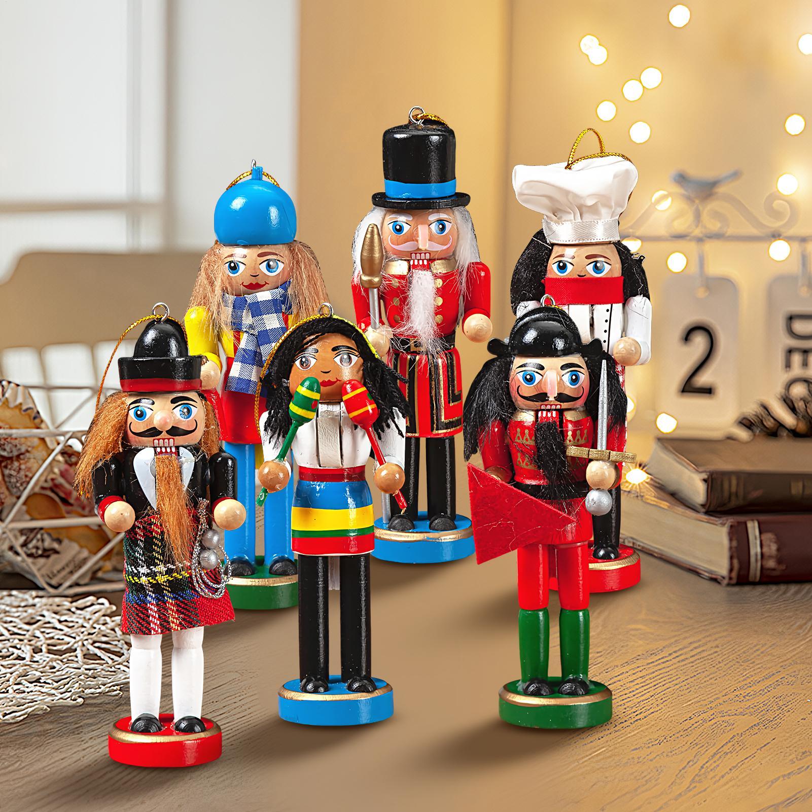 Nutcracker Christmas Decor 6 P - Nutcracker Figurine recensie en prijs