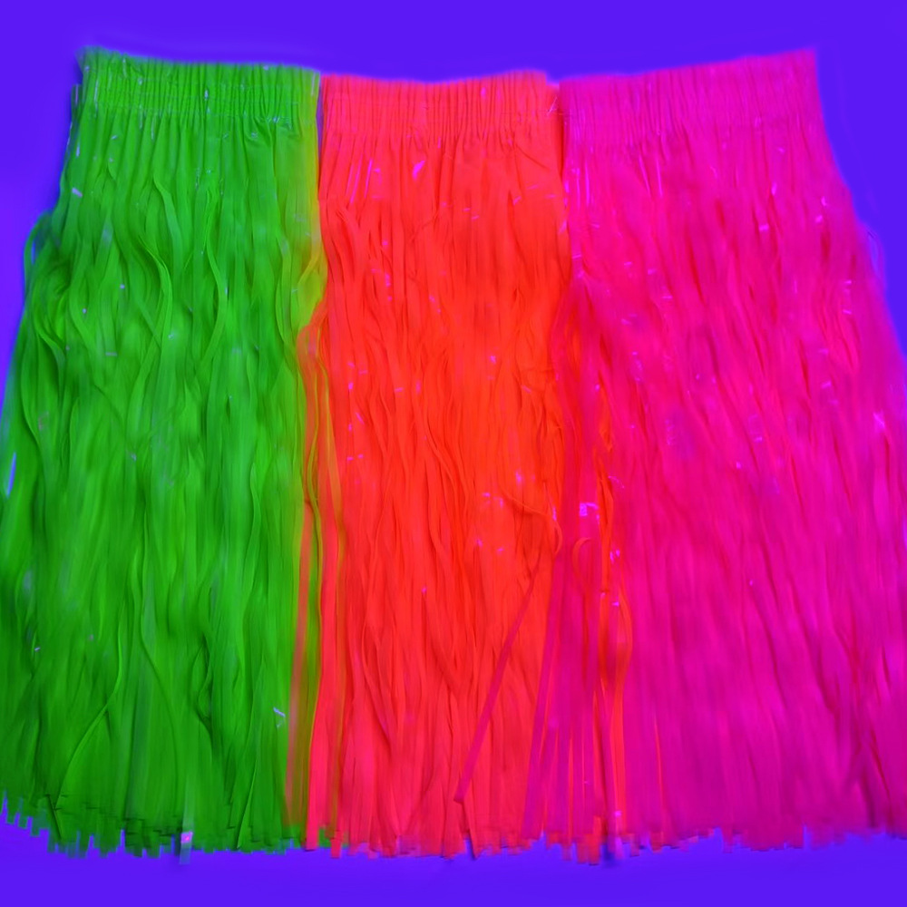 Neon Fluorescent Tinsel Skirt, - Tinsel Garland Decoration recensie en prijs