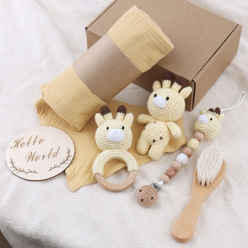 1 Set Baby Stuffed Animal Doll - Gift Box Wrap Set recensie en prijs