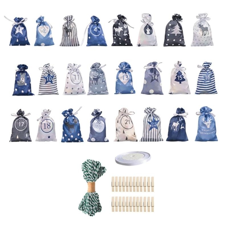 Christmas Advent Calendar Bags - Advent Calendar Gift recensie en prijs