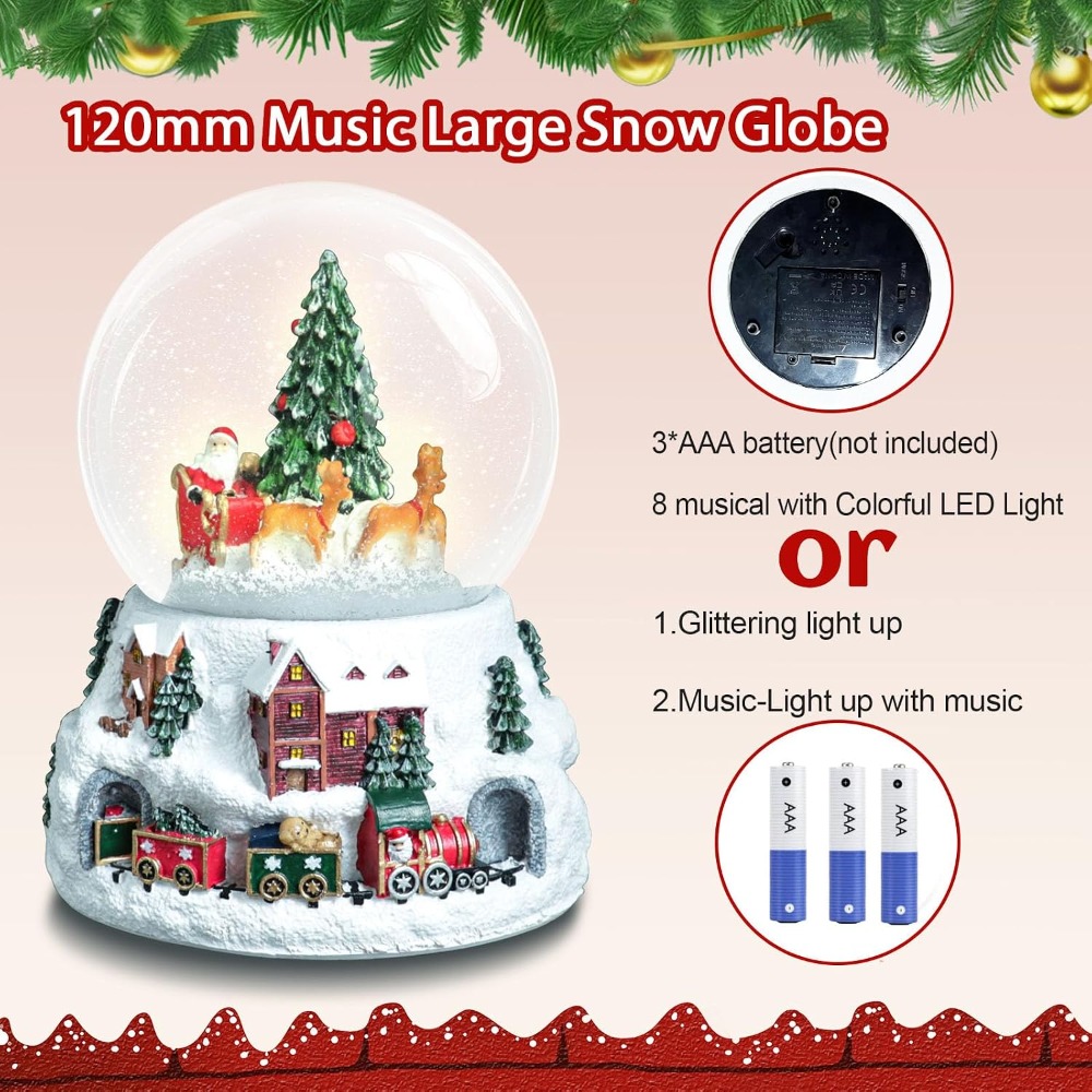 5.9-Inch Musical Snow Globe wi - Snow Globe Musical recensie en prijs