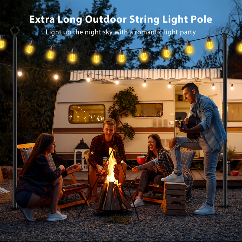 6pcs Metal Light Poles, 8.9ft  - Christmas Lights Outdoor recensie en prijs