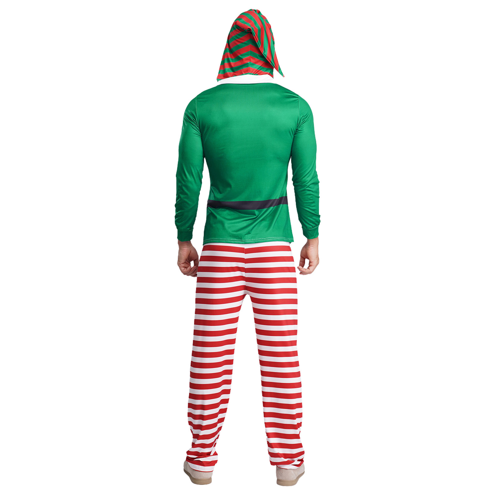 Mens Christmas Elf Pajamas Par - Elf Costume Christmas recensie en prijs