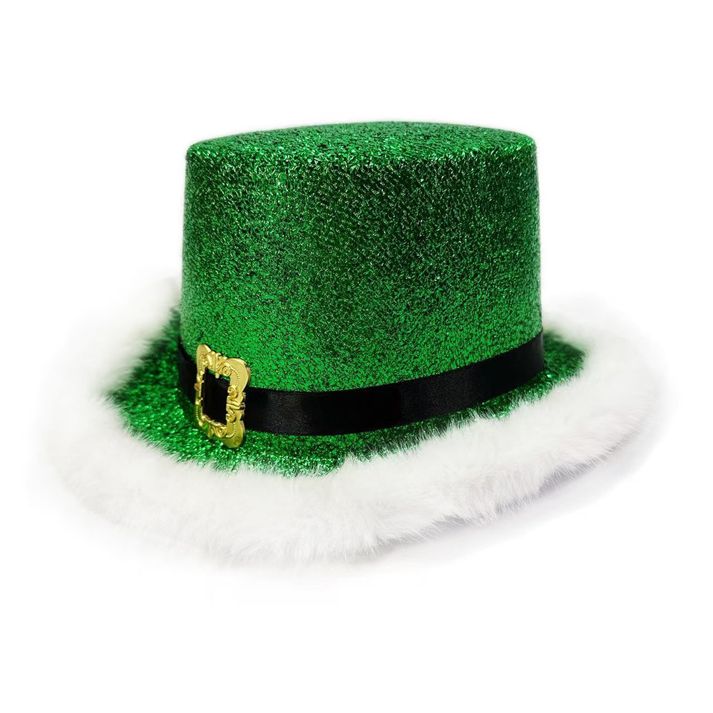Santa Claus Cap  Shiny Glitter - Santa Hat Plush recensie en prijs