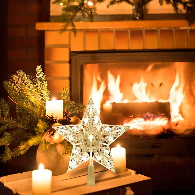 15cm Christmas Glowing Tree To - Star Tree Topper recensie en prijs