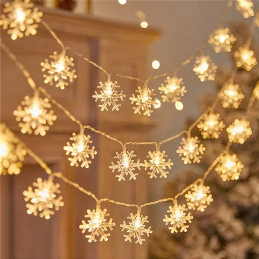 10/20/40 LED Snowflake String  - Led Fairy String Lights recensie en prijs