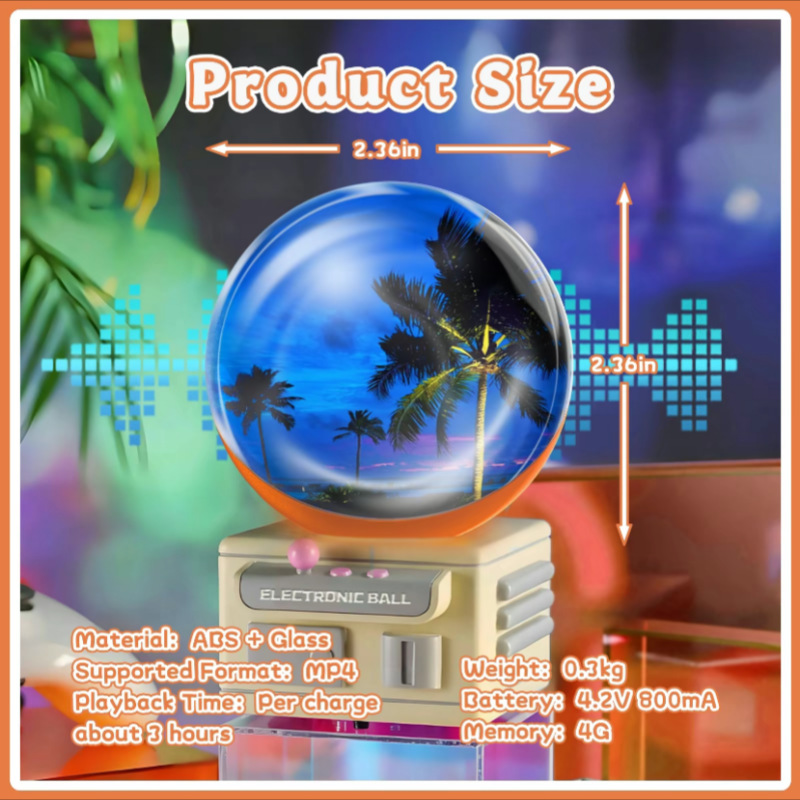New Crystal Ball Decorative Ba - Snow Globe Musical recensie en prijs