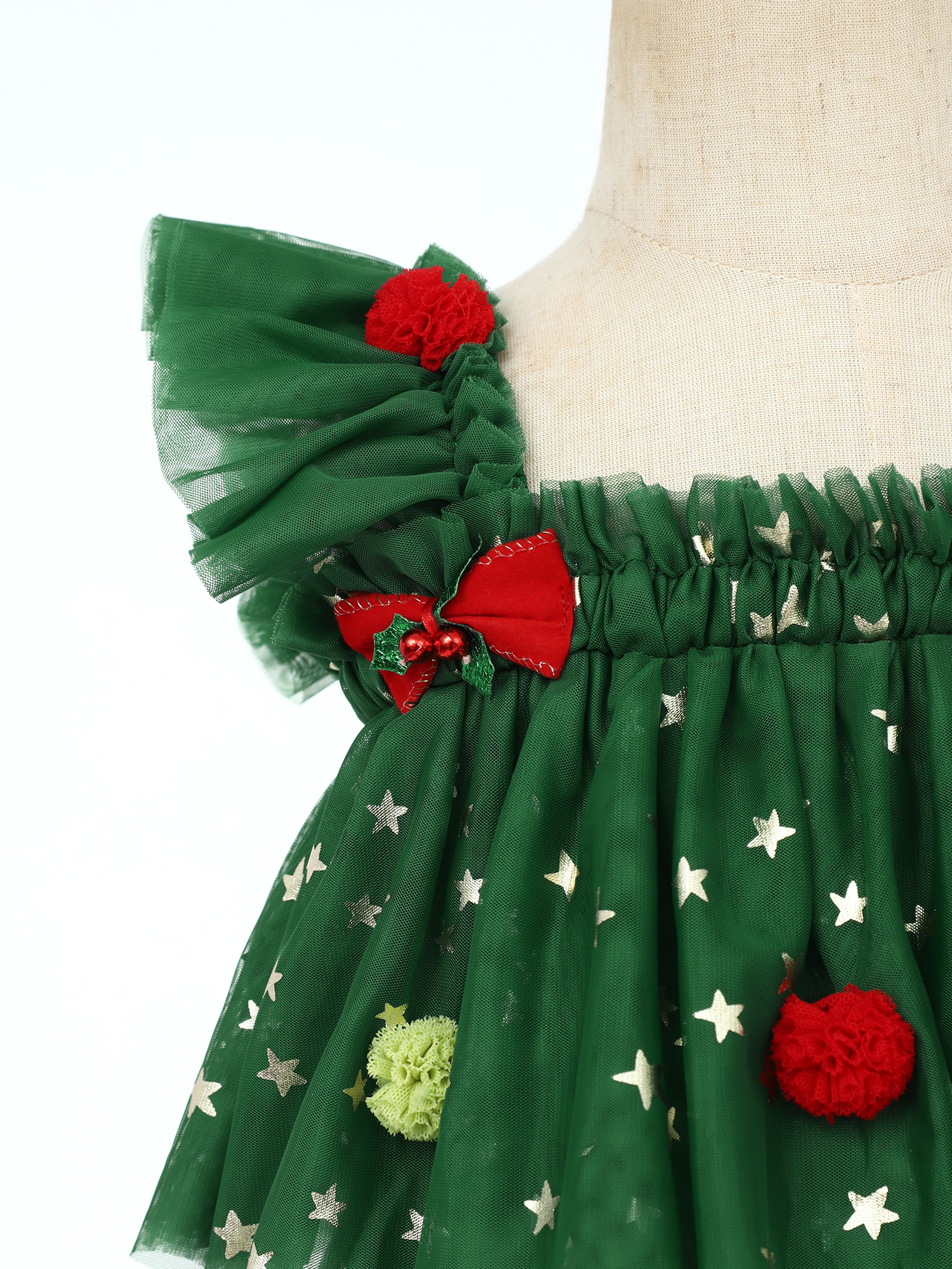 Toddler Girls Christmas Tree E - Elf Costume Christmas recensie en prijs