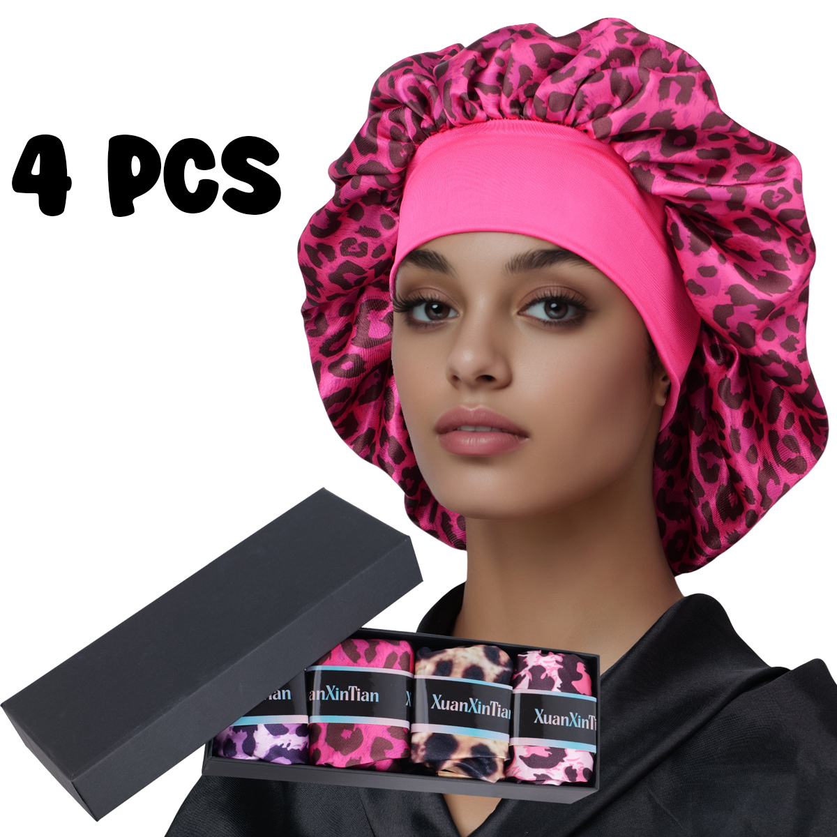 4PCS Mystery Hair Bonnet Gift  - Gift Box Wrap Set recensie en prijs