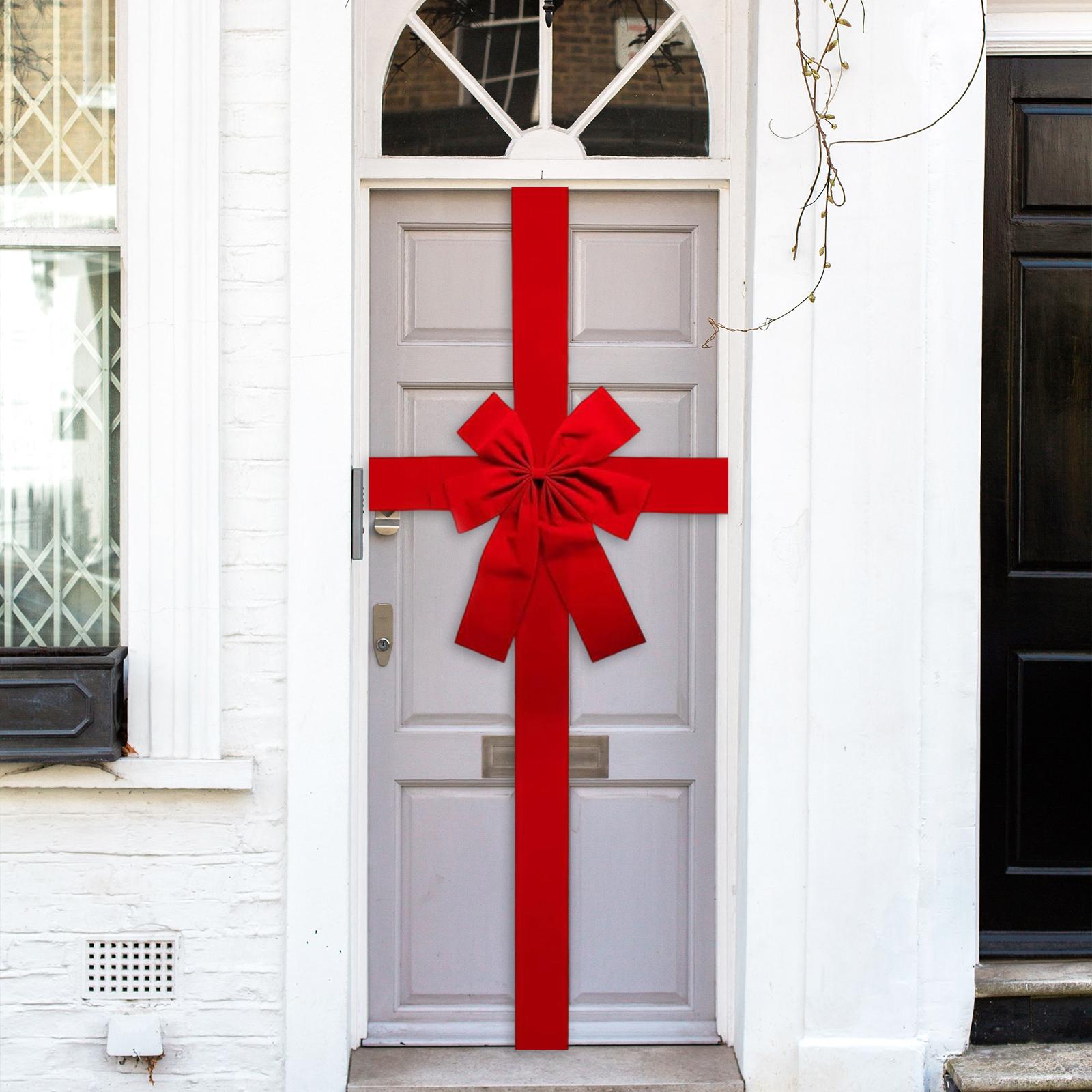 Door Hanging Bow Backdrop Vers - Ribbon Bow Gift recensie en prijs