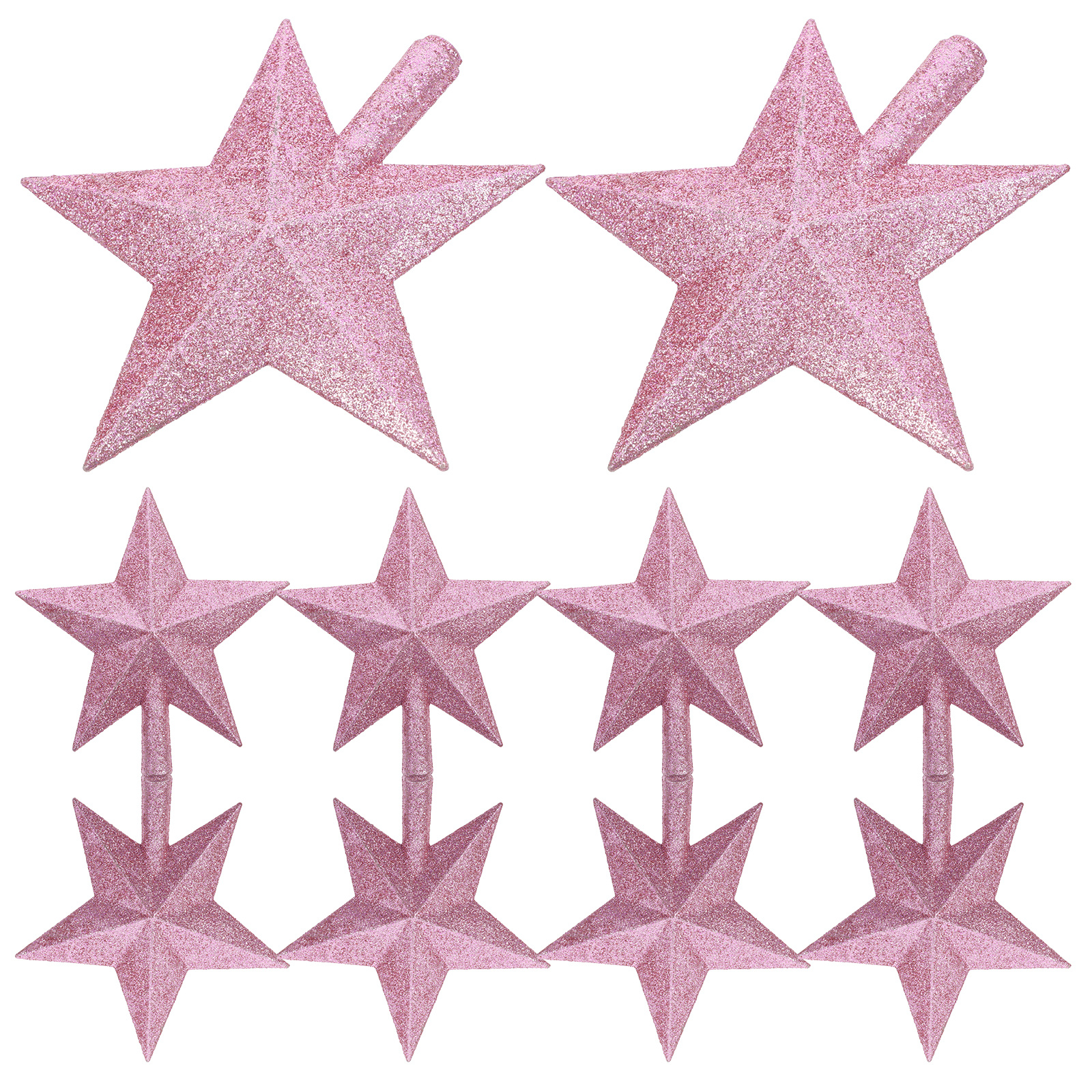 10Pcs Christmas Tree Star Topp - Star Tree Topper recensie en prijs