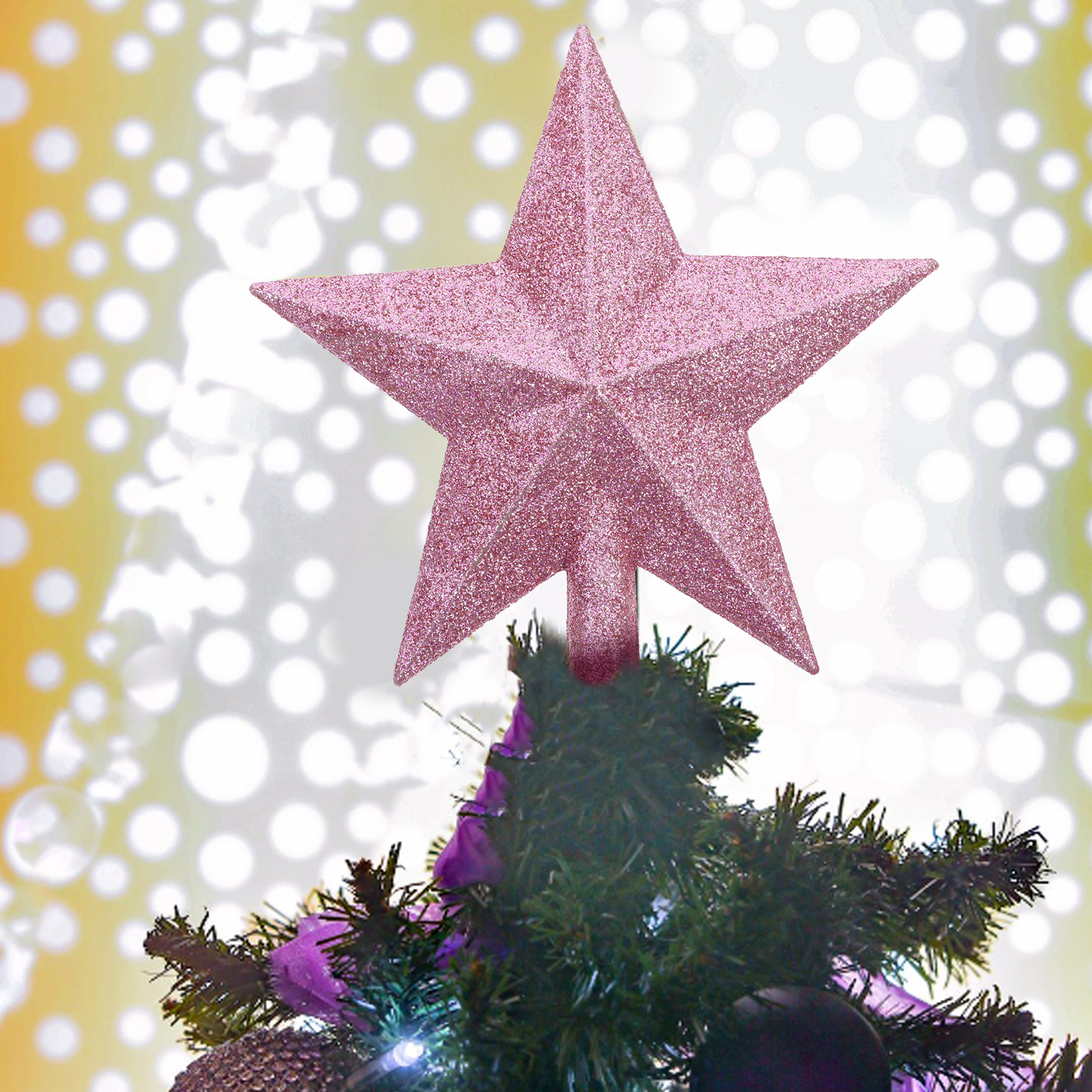 10Pcs Christmas Tree Star Topp - Star Tree Topper recensie en prijs