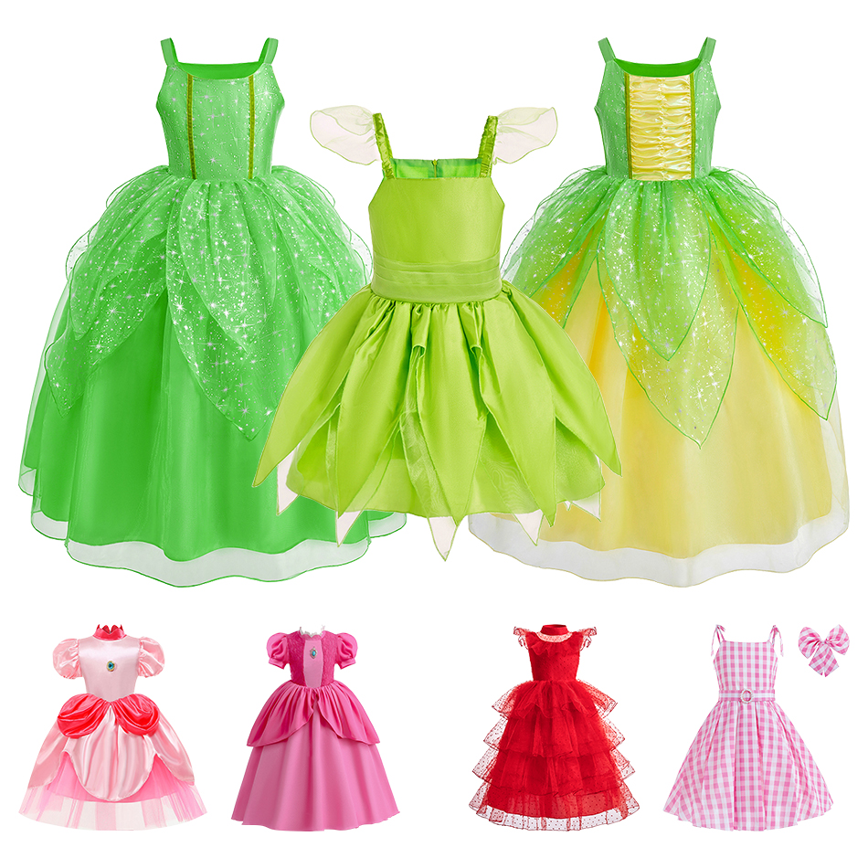 2026 Summer Girls Pink Peach P - Elf Costume Christmas recensie en prijs