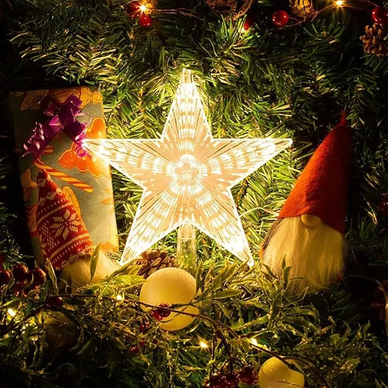 15cm Christmas Decoration Glow - Star Tree Topper recensie en prijs