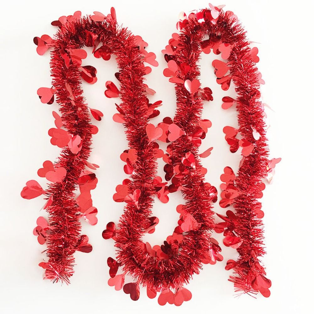 2M Heart Tinsel Garland Love S - Tinsel Garland Decoration recensie en prijs