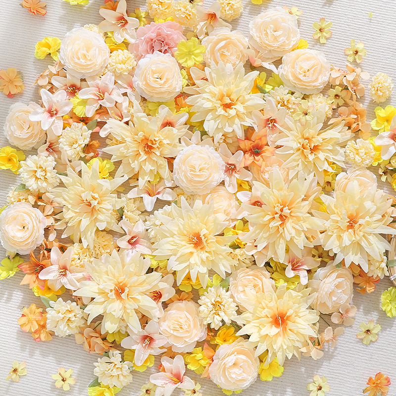 20/50Pcs Mix Yellow Artificial - Christmas Wreath Fake recensie en prijs