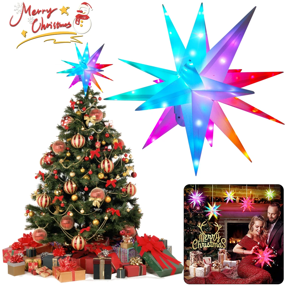 25/40/50/60CM Christmas Star L - Star Tree Topper recensie en prijs