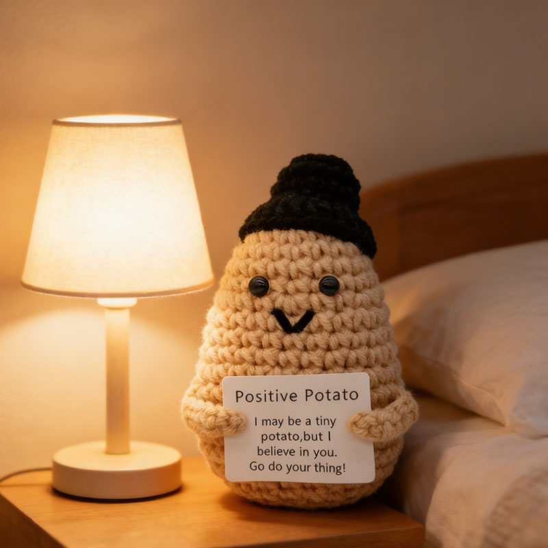 Cute Positive Potato Crochet D - Santa Hat Plush recensie en prijs