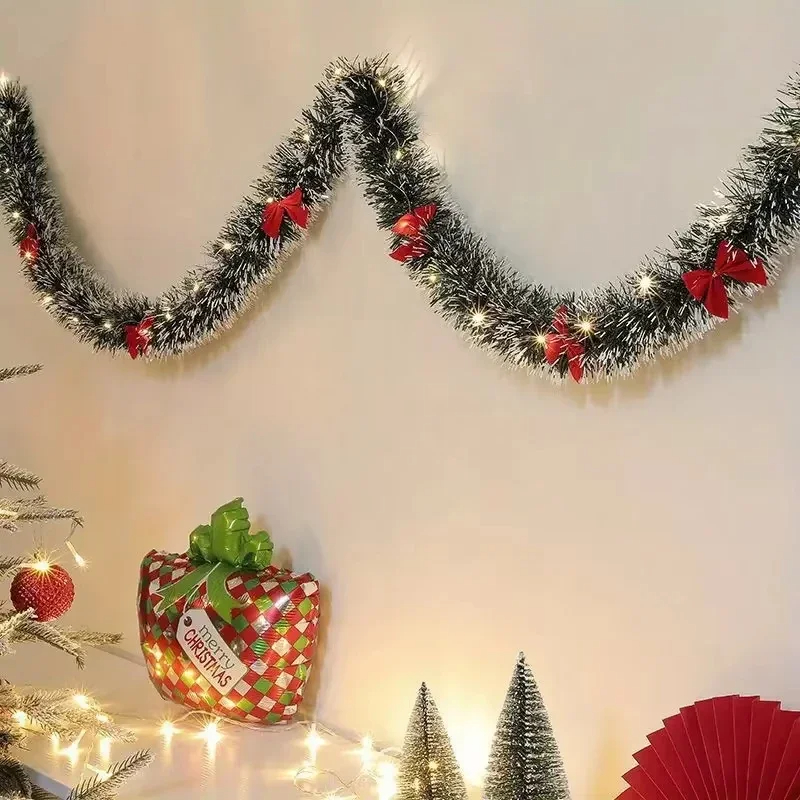 Christmas Tinsel Garland Artif - Tinsel Garland Decoration recensie en prijs