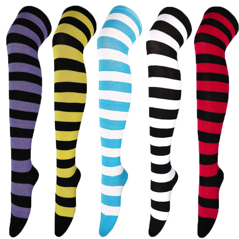 Wide Striped Stockings Women O - Christmas Stocking Hanging recensie en prijs