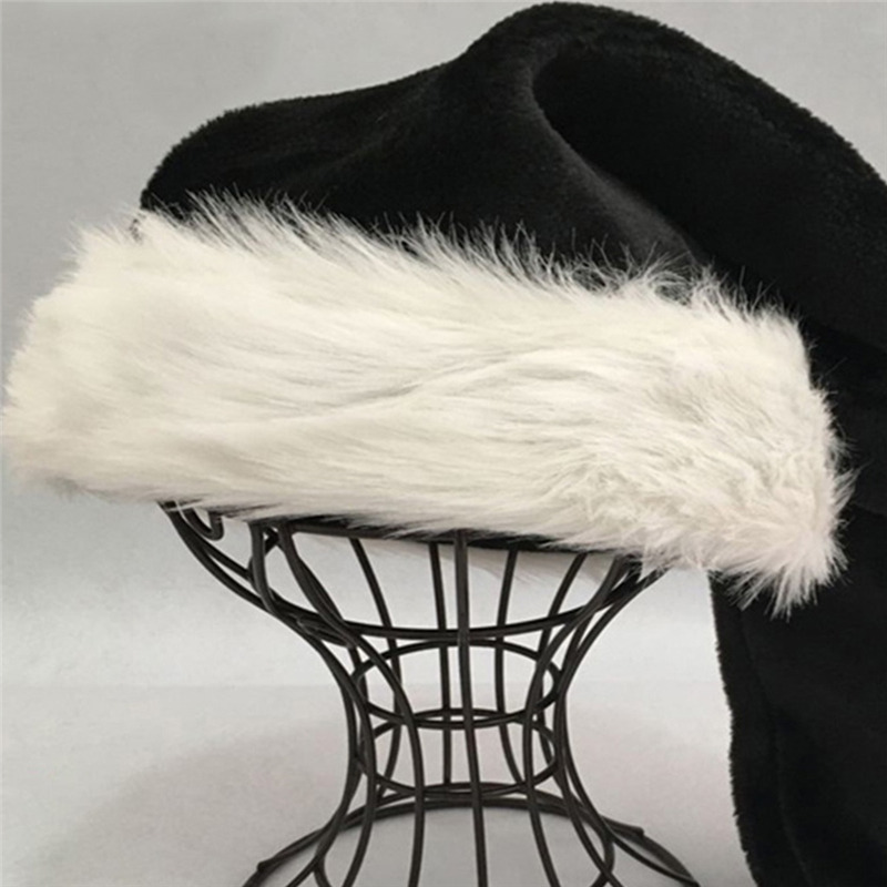 Christmas Santa Hat Black Long - Santa Hat Plush recensie en prijs